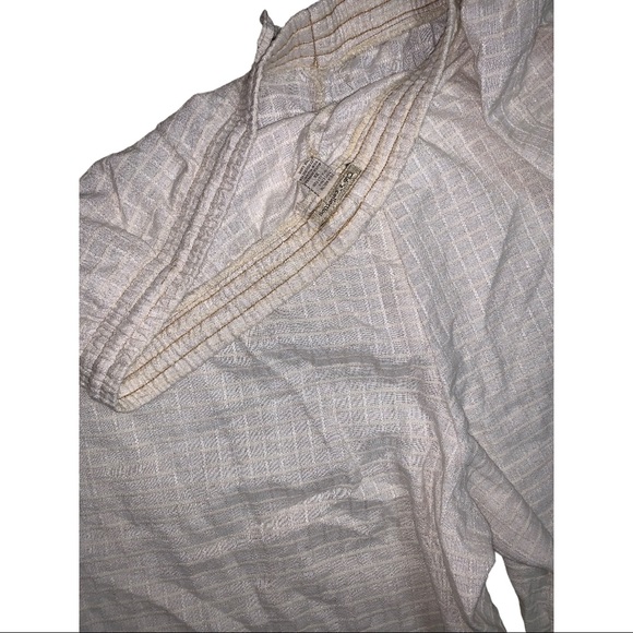 Club Z Collection Beige Lounge Pants Sz 3X Textured Drawstring Elastic Waist - Picture 7 of 16